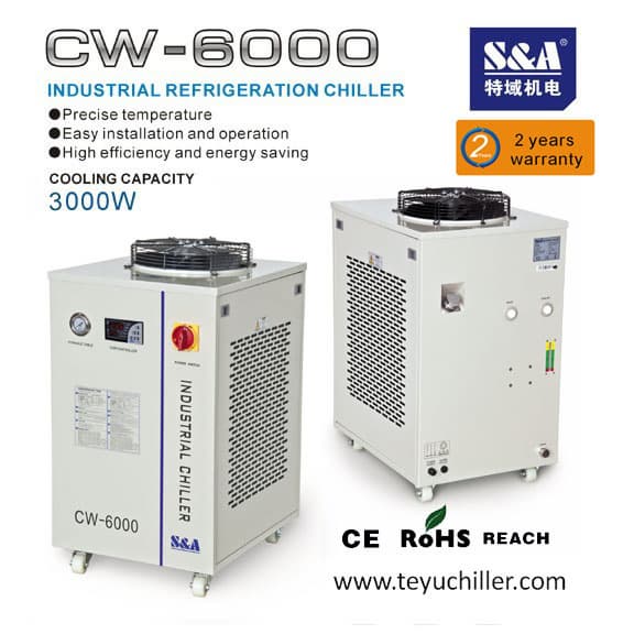 S_A air cooled water chiller of 3KW cooling capacity